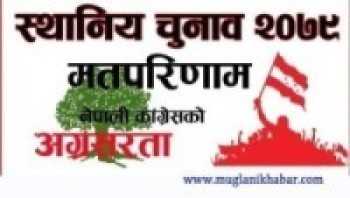 स्थानीय तह निर्वाचनः १९६ पालिका जित्दै कांग्रेस पहिलो स्थानमा