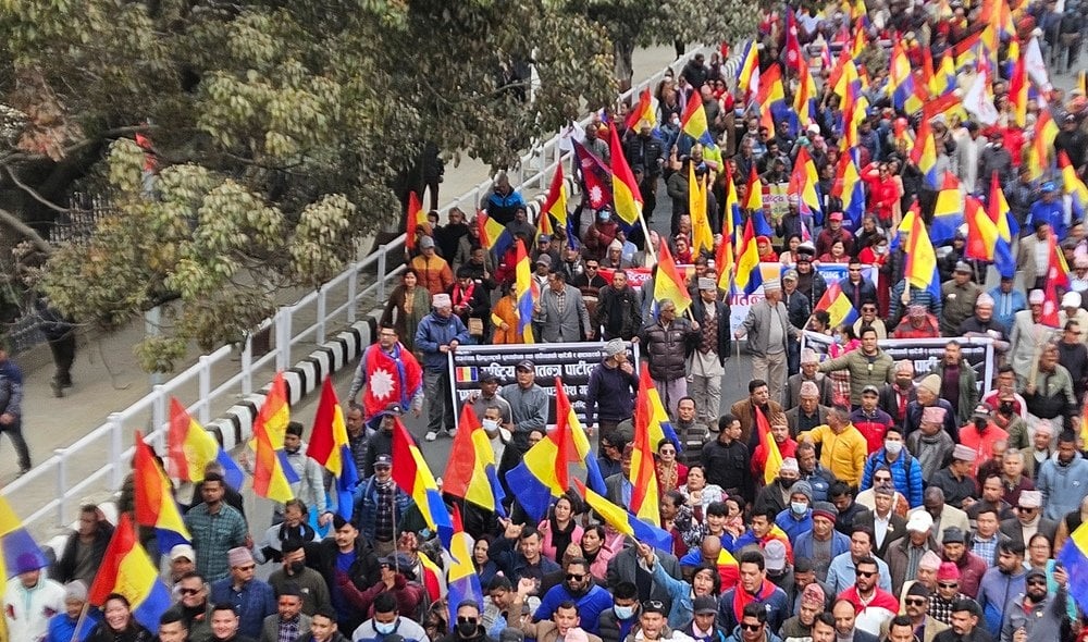 राप्रपाकाे प्रदर्शनमा चार हजारभन्दा बढी प्रहरी परिचालन