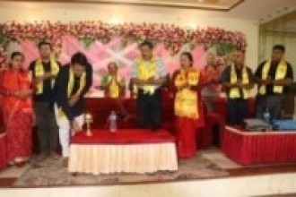 गोकर्णेश्वर वडा नं ९ मा तिज विशेष शुभकामना आदानप्रदान सम्पन्न