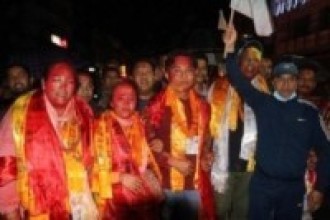 गोकर्णेश्वर नगरपालिका वडा नं ५ मा कांग्रेसका नारायण बहादुर सुवेदीको पुरै प्यानल बिजयी