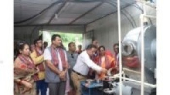 गोकर्णेश्वर वडा नं ३ मा हात्तेपाईले स्वावलम्बी महिला समूहद्वारा  साबुन उत्पादक मेसिन उद्घाटन सम्पन्न