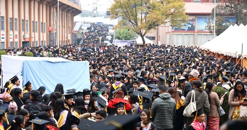 त्रिविविको दीक्षान्त समारोह, सोह्र हजार दीक्षित