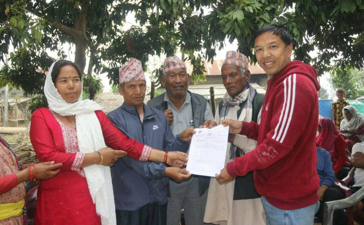 घोराही बनाऔं अभियानका कारण पानीको चरम अभावबाट मुक्त भयो घोराही–१२ को तल्लो बसन्तपुर गाउँ