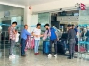 विश्वकप छनोट खेलेर नेपाली राष्ट्रिय क्रिकेट टिम स्वदेश फिर्ता