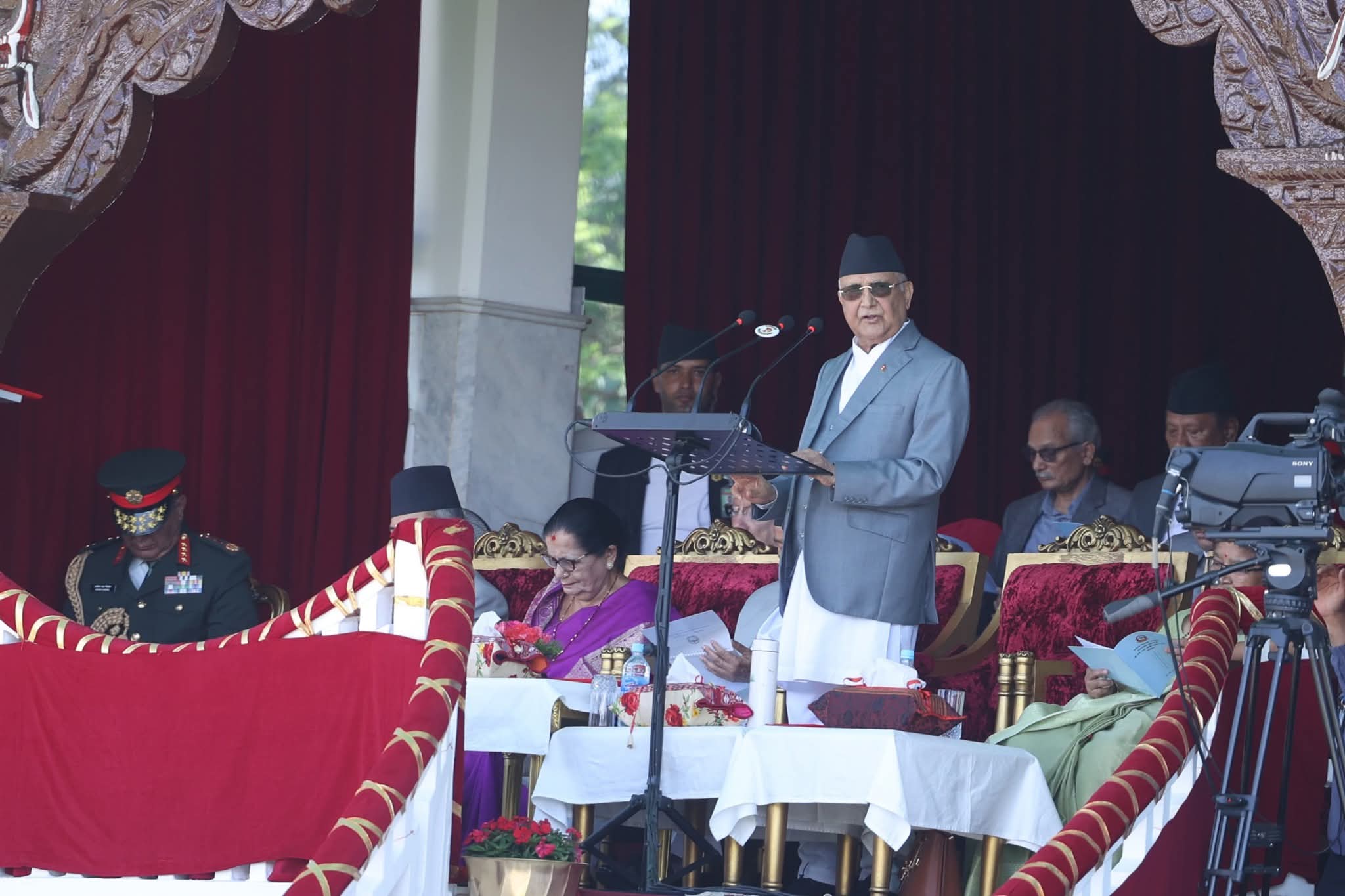 गणतन्त्र दिवस २०८२ को विशेष समारोहमा सम्माननीय प्रधानमन्त्री केपी शर्मा ओलीले गर्नुभएको सम्बोधनको पूर्णपाठ