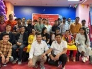 कतार नेपाली एकता समाजले मनायो १३४ औं श्रमिक दिवस