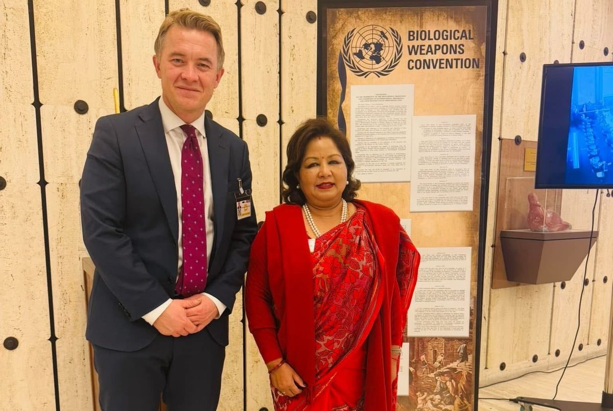 परराष्ट्रमन्त्री डा देउवा जेनेभामा कूटनीतिक भेटवार्तामा व्यस्त