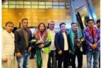 ल्होछार कन्सर्ट २०२४ को लागि गायक उमंग लामा र गायिका रेश्मा बम्जन दाेहामा