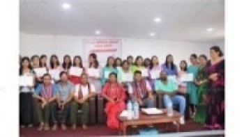 ४५ दिने ब्युटिसियन तालिम सम्पन्न