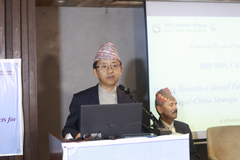 छिमेकी चीन नेपालको विश्वासिलो र भरपर्दो मित्र हो : परराष्ट्र सचिव राई