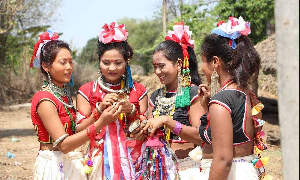 थारू समुदायले आज अटवारी पर्व मनाउँदै