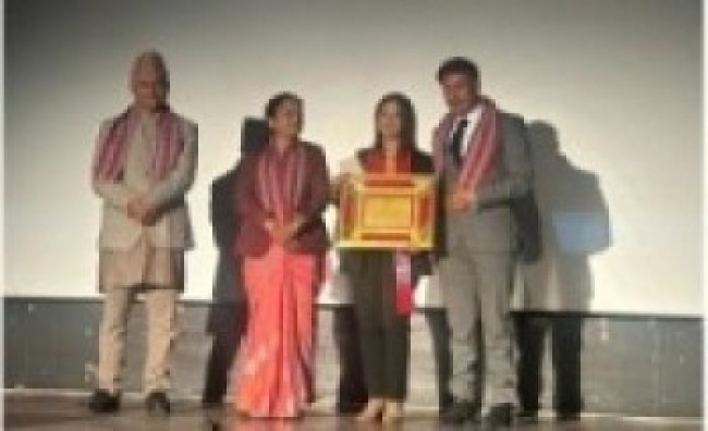 सात महिला चलचित्रकर्मी सम्मानित