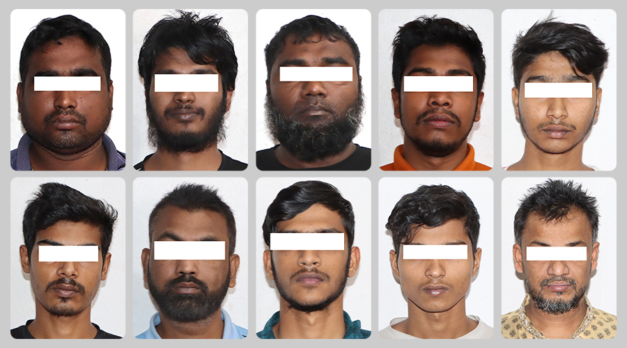 १० बङ्गलादेशीलाई अध्यागमनमा बुझाइयो