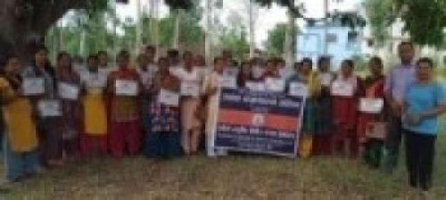 बर्दियाको  मगरागढिमा  २ दिने उन्नत जातको बाख्रा पालन तालिम सम्पन्न