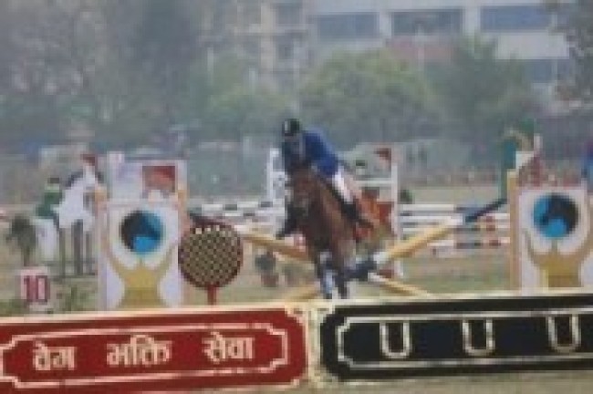 राष्ट्रपति भण्डारीबाट घोडेजात्रा अवलोकन    