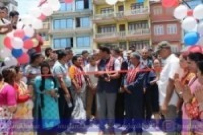 गोकर्णेश्वरमा सानो बजार उद्घाटन सम्पन्न