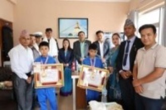 श्री बौद्धनाथ क्षेत्र विकास समितिले विजेता खेलाडीलाई गर्यो नगद पुरस्कार सहित कदर पत्रले सम्मान 