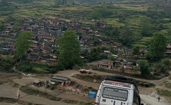 म्याग्दीको विकट गाउँ सडक सञ्जालमा जोडियो