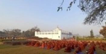 लुम्बिनीमा एकैदिन पाँच सय भिक्षु बने