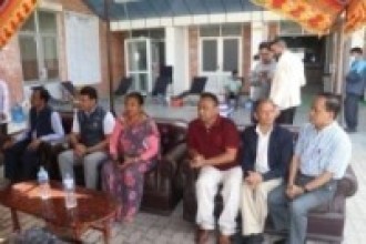 गोकर्णेश्वर नगरपालिका र नेपाल मेडिकल कलेजद्वारा बृहत रक्तदान कार्यक्रम सम्पन्न