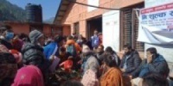 गंगादेवको निशुल्क स्वास्थ्य शिविरबाट लिए ८५६ जनाले सेवा, स्थानीयवासी खुशी