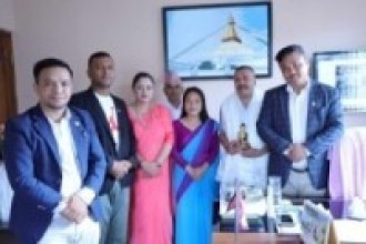श्री बौद्धनाथ क्षेत्र विकास समितिद्वारा प्रहरी निरीक्षक खरेलको बिदाई  कार्यक्रम सम्पन्न
