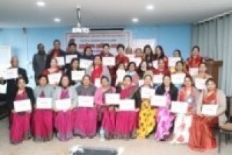 गोकर्णेश्वर वडा नं ५ मा सात दिने उद्घोषण तालिम सम्पन्न