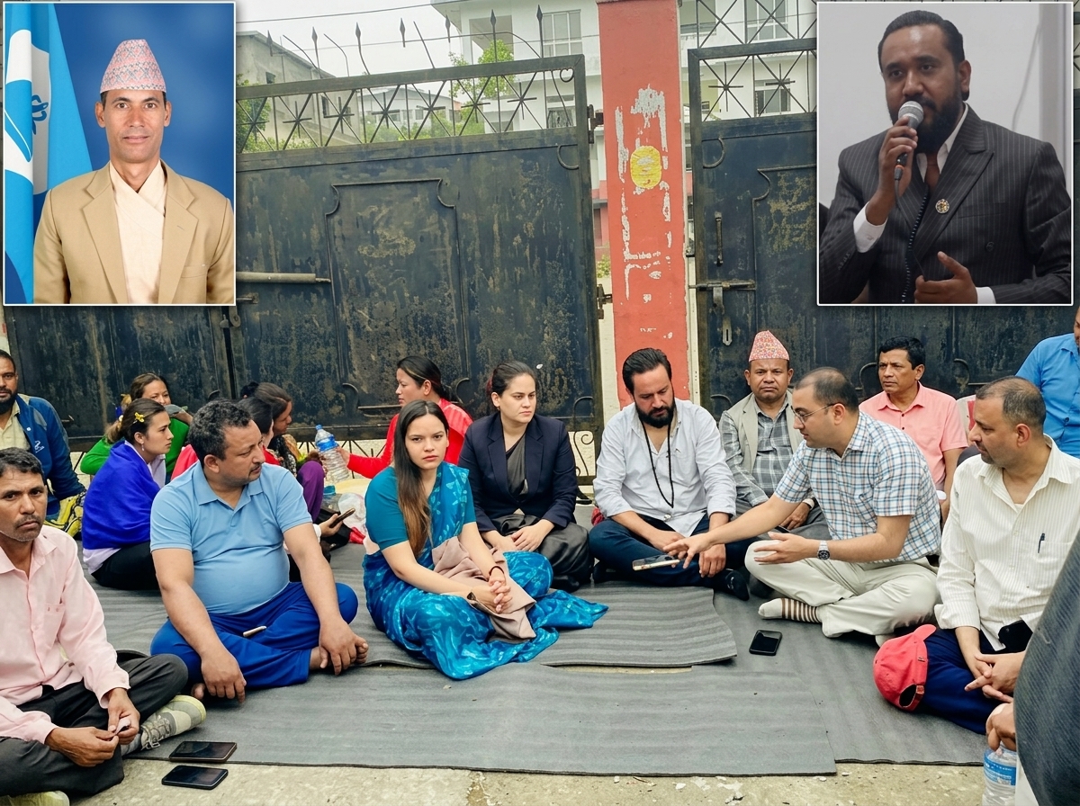 संघीय संसदको मर्यादा विपरित रास्वपा सांसदहरू : शिक्षकलाई झपार्नेदेखि एसपीलाई ‘घिसार्ने’ सम्मको चेतावनी