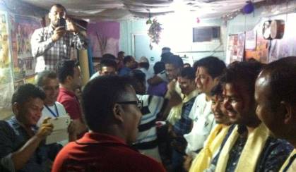 मुग्लानी सौगातको शुभकामना नवोदित साहित्यिक वाचनालयलाई