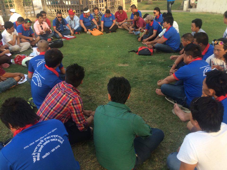 नेपाल प्रवासी तामाङ समाज कतारको समिक्षा कार्यक्रम तस्बिरहरु