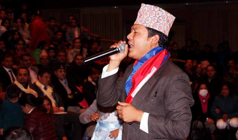 दशैंको अवसरमा बद्री पंगेनी ओमानमा