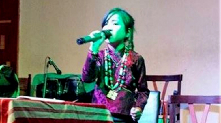 नौ वर्षकी जिग्मेले गीतबाट यसरी सिकाईन् ठूलालाई आदर गर्ने कुरा