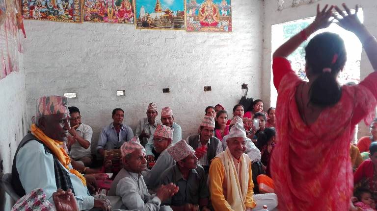 वैदिक सनातन हिन्दु परिषद नेपालको प्रबचन र भक्तिभजन कार्यक्रमले दाङमा तिब्रता लिदै।