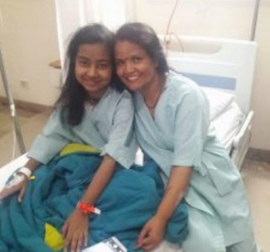 आमा जुनु परियारले मृगौला दान गरेपछी जलजला ले नयाँ जिवन पाइन