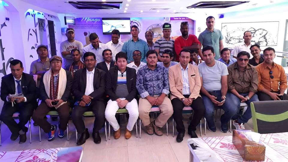 अन्तरास्ट्रिय नेपाली समाज कतार द्वारा शुभकामना आदान-प्रदान कार्यक्रम सम्पन्न