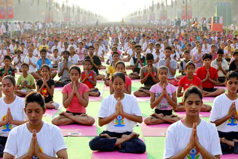 चौथो योगा दिवस भब्यतरिकाले मनाइयो