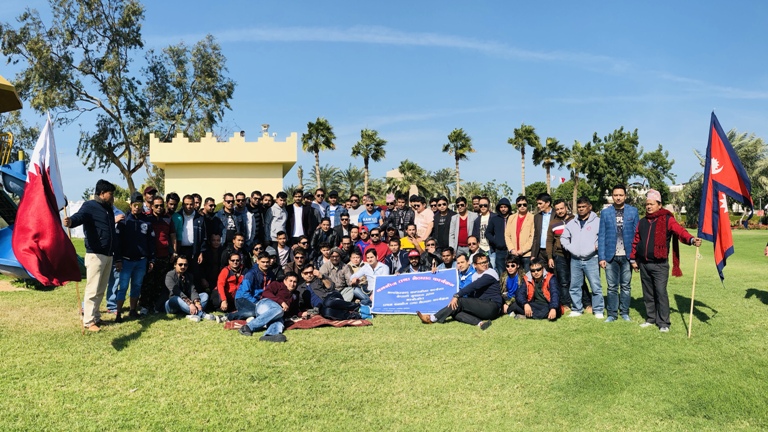 अल मिस्नाद कम्पनिमा कार्यरत नेपालीहरुको बनभोज कार्यक्रम भब्यताका साथ सम्पन्न।