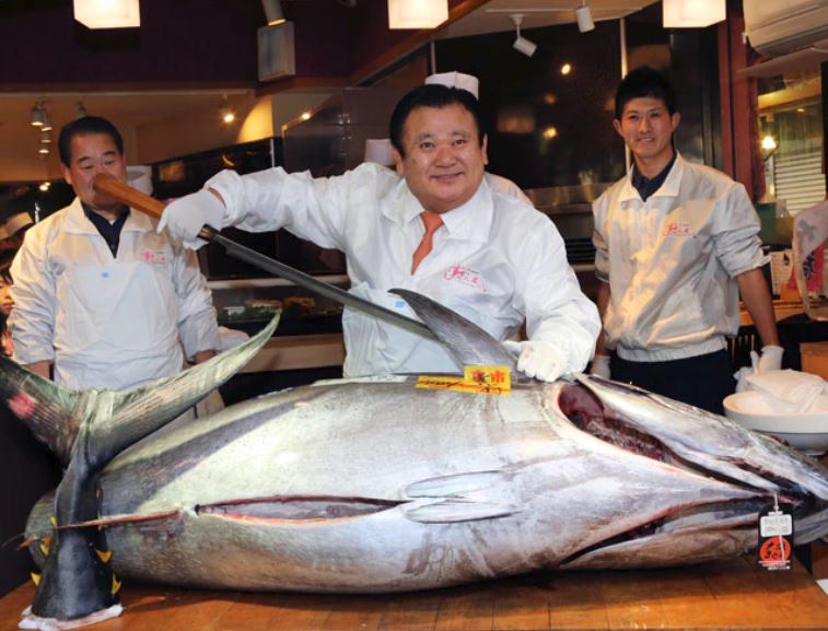 एउटै माछाको दाम ३४ करोड ७२ लाख