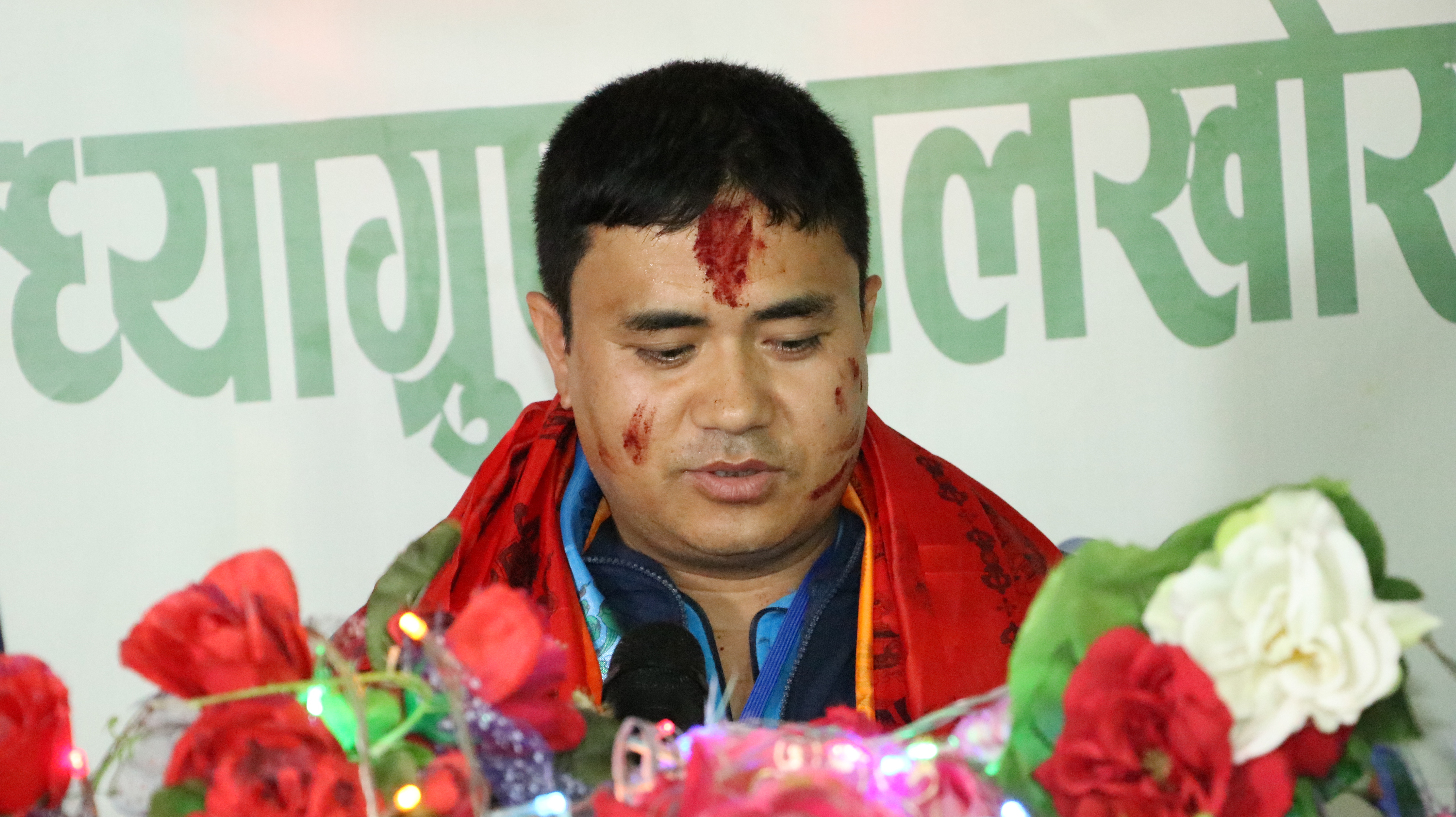 ज्ञानेन्द्र केसी उदासीलाई सन्ध्या ग्रुपले गर्यो बिदाई।