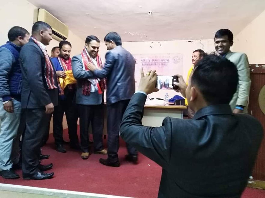 परियार मित्रता समाज कतार द्वारा भुसाल सम्मानित