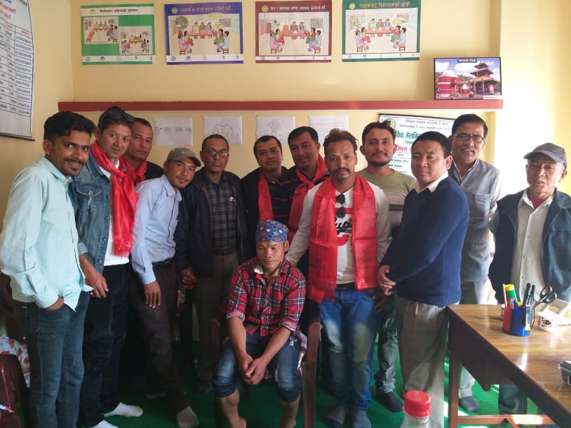 दृष्टि बिहिन परिवारलाई भुजेल समाज कतारको आर्थिक सहयोग