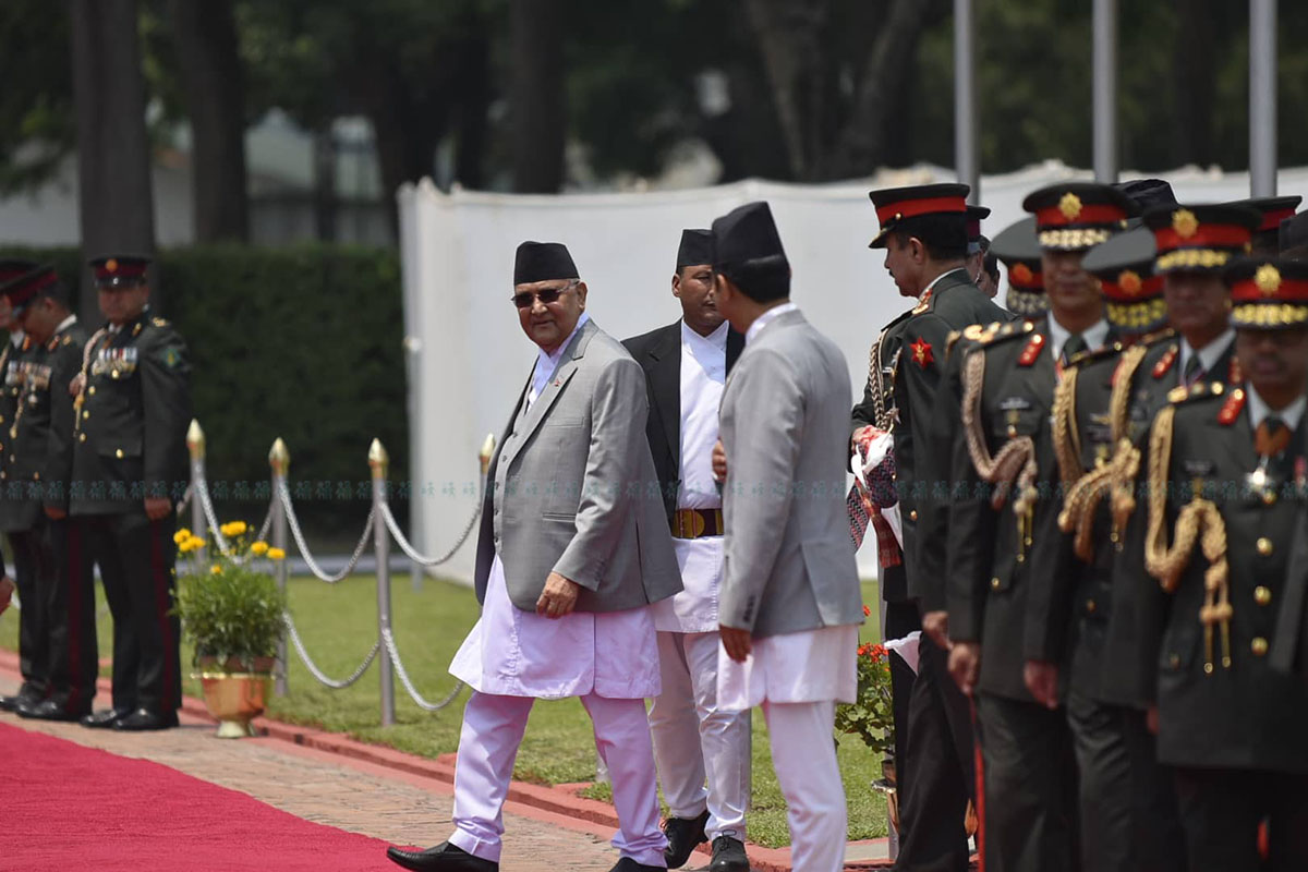 प्रधानमन्त्री ओली भियतनाम र कम्बोडिया प्रस्थान