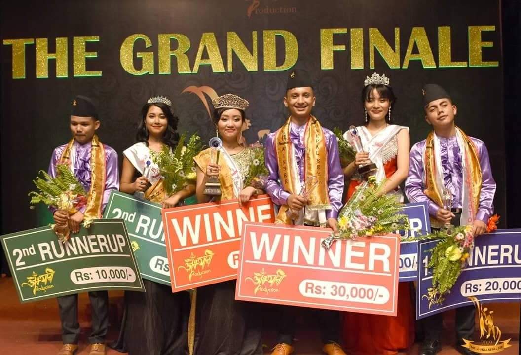 पाएल र अन्कित बने Mr & Miss Nepal See -2019