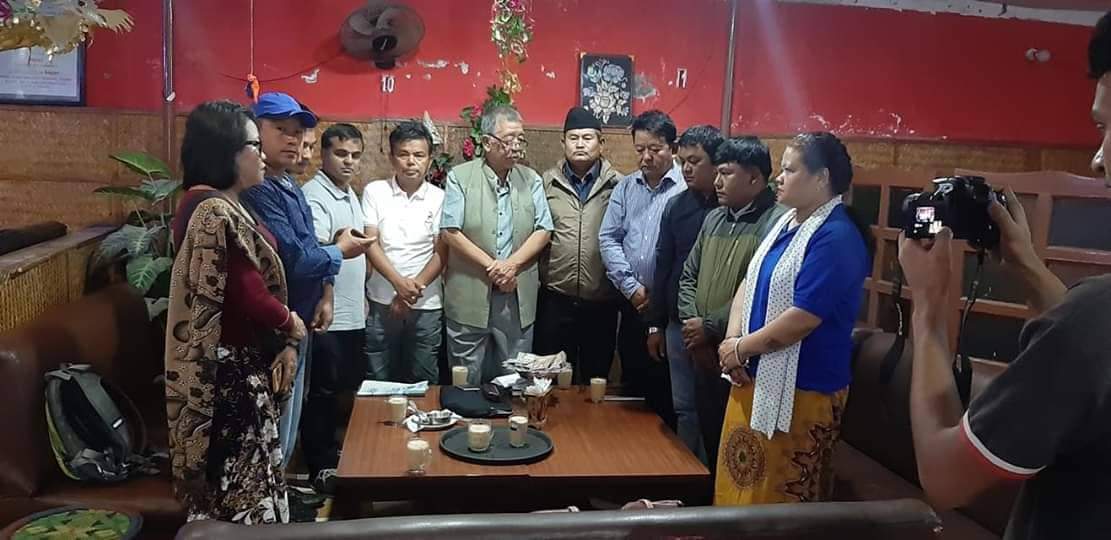 बोन म्यरो पिडित सुनिता गुरुङलाई तमु प्ये ल्हु संघ कतारबाट आर्थिक सहयोग