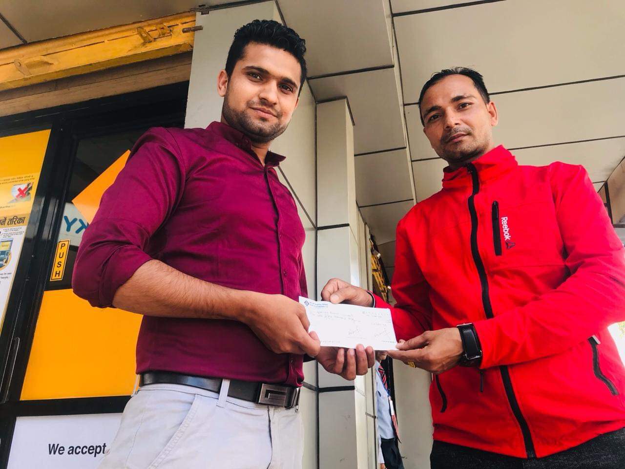 झापा जलथलका क्यान्सर पिडित १२ वर्षिय गोपि लाई साउदीबाट आर्थिक सहयोग हस्तान्तरण !