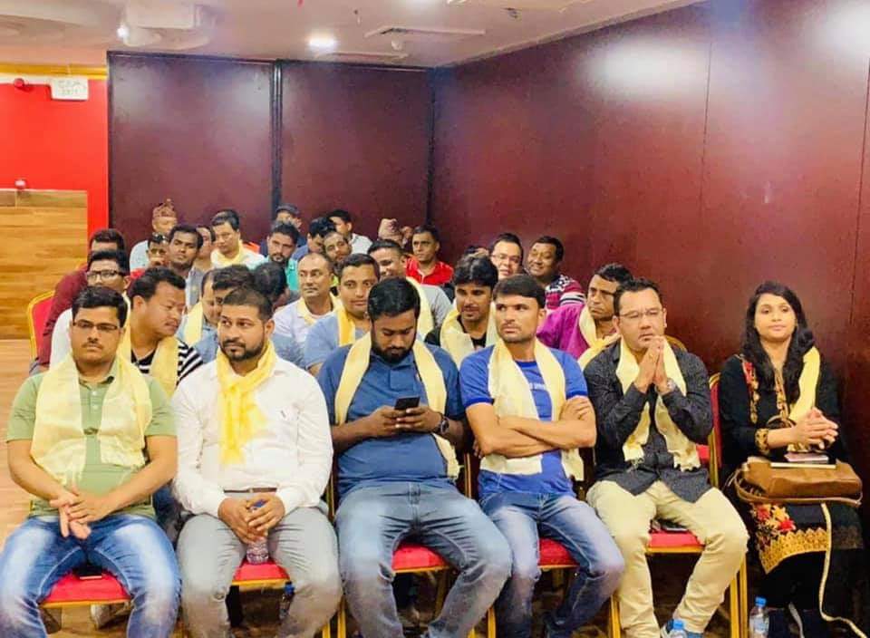 नव निर्बाचित एनआरएनए एनसिसी कतारलाई पत्रकार महासंघ कतारको सम्मान