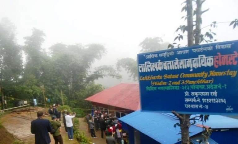 लालीखर्कमा ‘होमस्टे’ उट्घाटन सम्पन्न