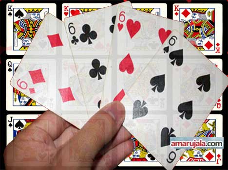 तास खेलिरहेका १८ जुवाडे पक्राउ