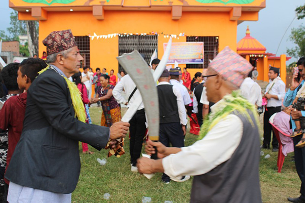 सराएं नाच प्रदर्शन सम्पन्न 