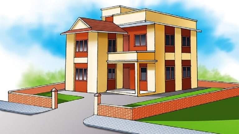 दमौलीमा सहकारीको भवन निर्माण